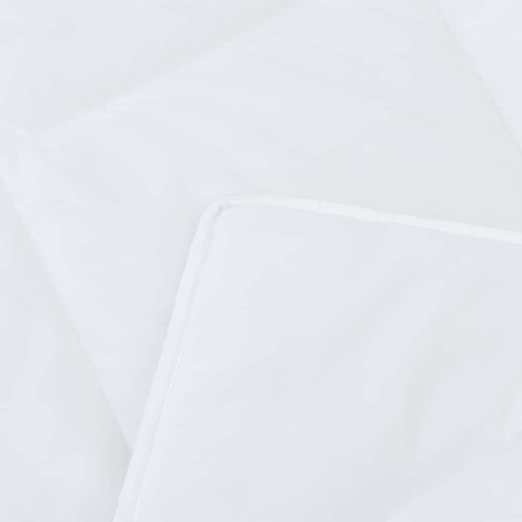 Sommerdecke mit Kissen 3 pcs Weiß Mikrofaser